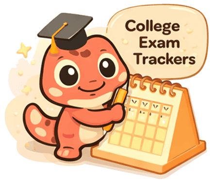 College Exam Trackers