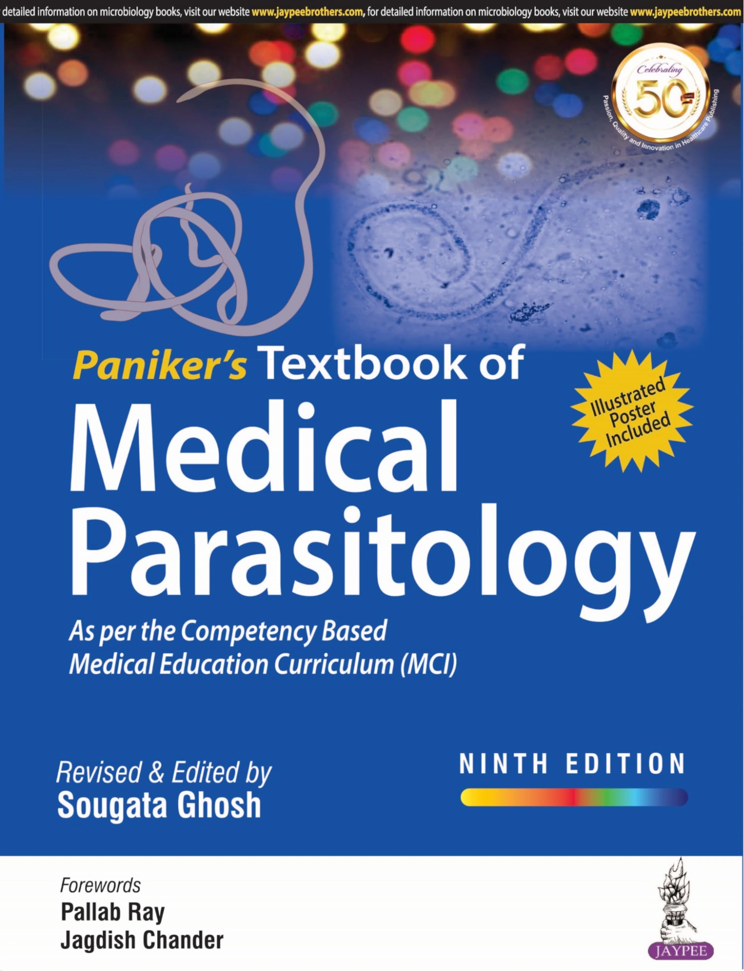 Paniker's Textbook Medical Parasitology