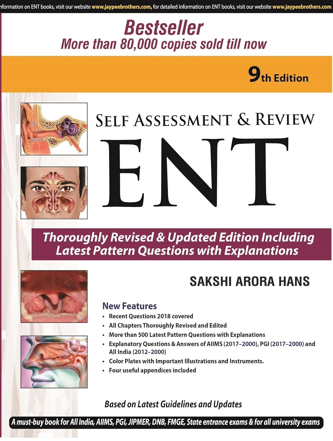 Self Assessment &amp;amp; Review ENT