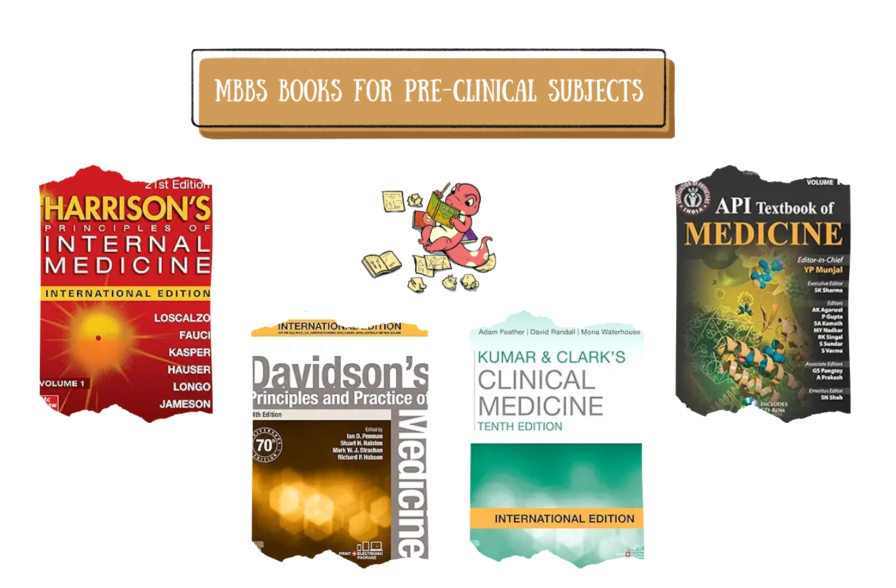MBBS Books Pre Clinical Subjects