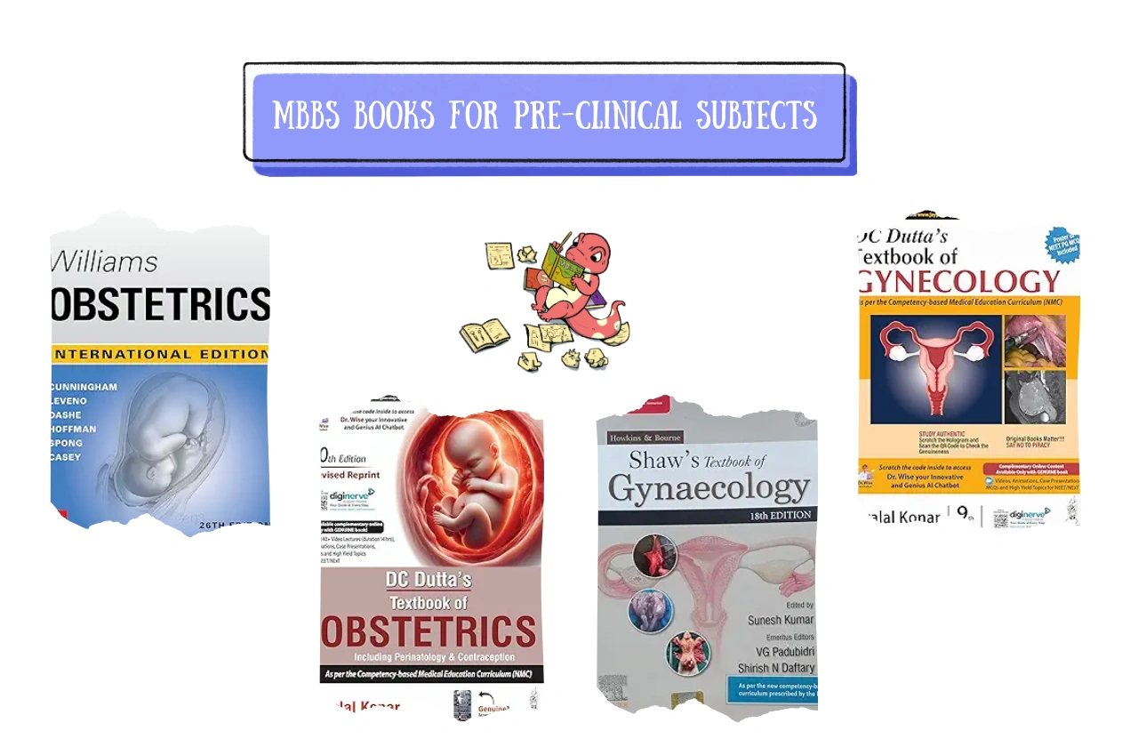 MBBS Books Pre Clinical Subjects