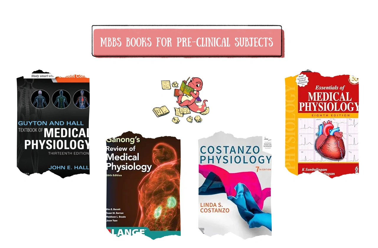 MBBS Books Pre Clinical Subjects