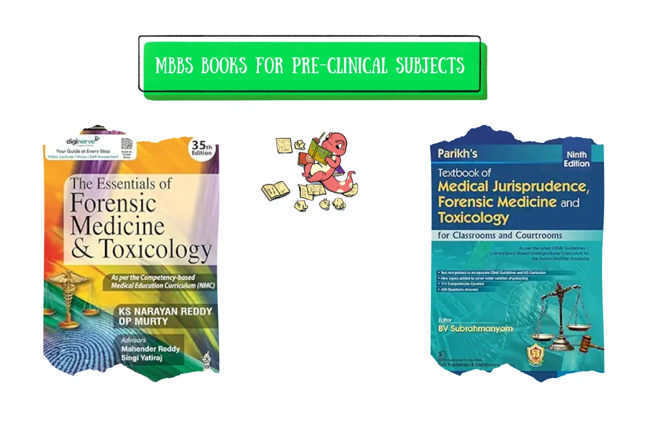 MBBS Books Pre Clinical Subjects